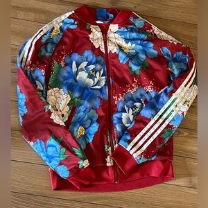 Adidas Originals Chita Floral Track Jacket Women's Farm Rio Size Medium